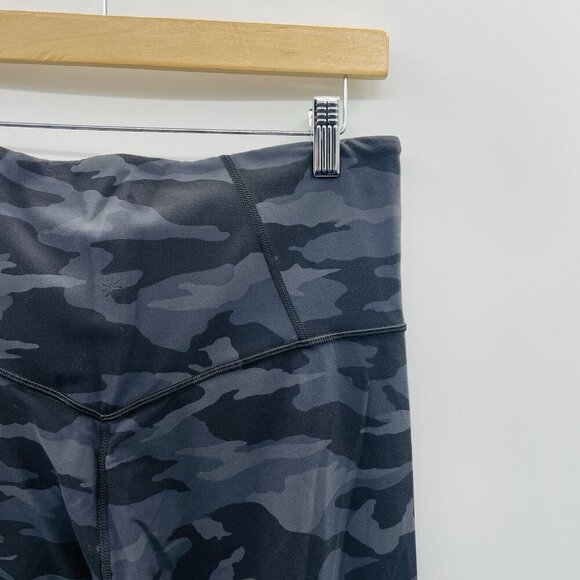 Athleta Womens Plus Size 1X Camo Elation Ultra High Rise 7/8 Ankle Leggings 1559 - Picture 5 of 7